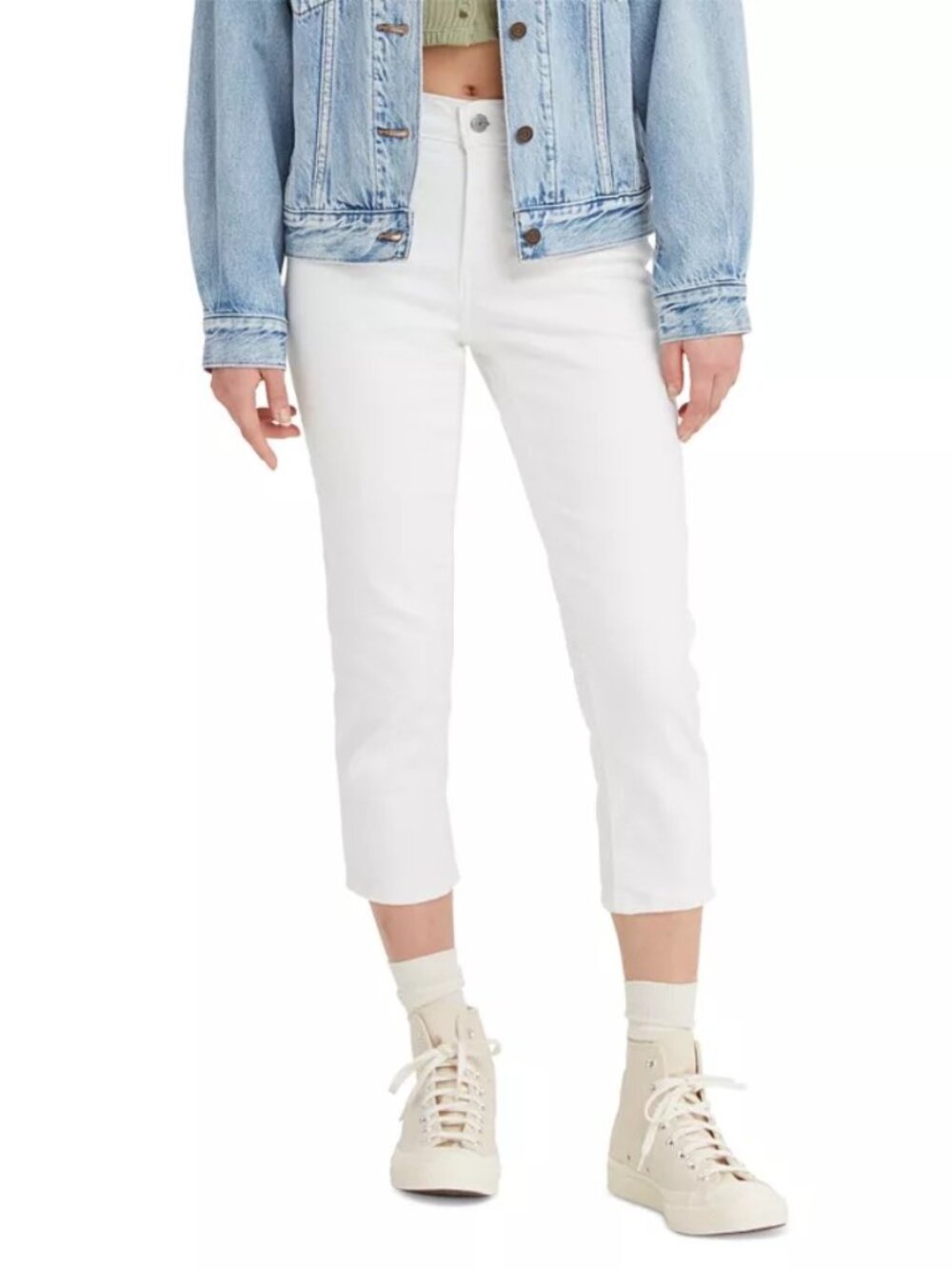 Levi's 311 Shaping Skinny Mid Rise Capri Jeans